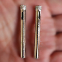 陶瓷取孔大璃开孔器玻璃打孔 6mm金刚石理石瓷砖打孔钻头 包邮
