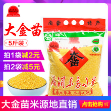18年新米5斤福润东方大金苗吃 黄小米粥内蒙赤峰特产月子米2.5kg