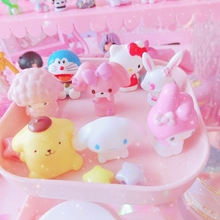 饰品 卡通可爱melody美乐蒂布丁狗双子星迷你公仔迷你摆件小娃娃装