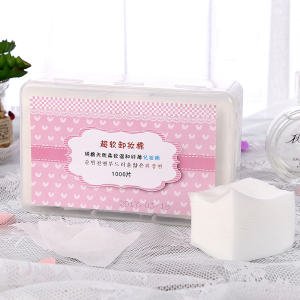 胶盒装化妆棉1000片