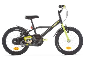 迪卡侬 B'TWIN 500 HEROBOY 儿童16寸自行车（自带脚撑挡泥板）