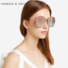 CHARLES&KEITH女士墨镜CK3 71280317简约蝶形女士太阳镜