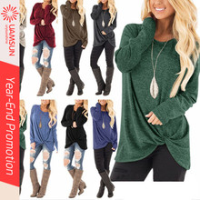 shirt sleeved ladies 女T恤 autumn tops long shirts women