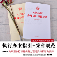 人民法院办理执行案件规范 法律实务司法指导执行案件人员操作指南 执行案件办案规范指引 2018人民法院执行办案指引 正版现货
