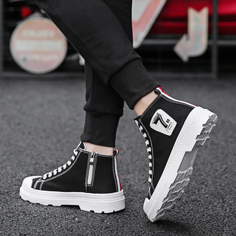 Jordan High Top Canvas Shoes for Men 2019 New Summer Shoes for Men's Trendy Shoes, Versatile Trendy Board Shoes for Men's Summer Wear