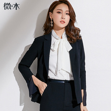 小西装短外套2018秋装新款韩版女装时尚披肩职业OL西装外套上衣图片