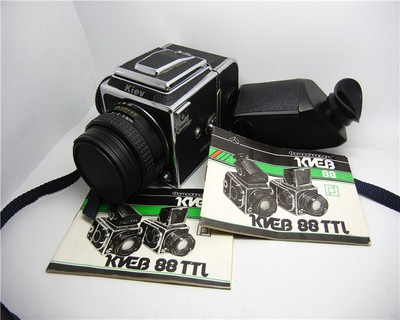基辅88 120胶卷中画幅单反相机80/2.8镜头 腰平取景器kiev88收藏