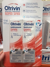 Otrivin欧太林三合一鼻腔喷雾 加拿大原装 20mlx2
