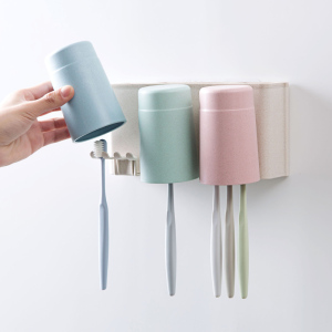 免打孔壁挂牙刷架