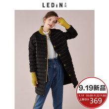 乐町2018冬装新款冬季学生休闲外套女加厚中长款韩版宽松bf棉服图片
