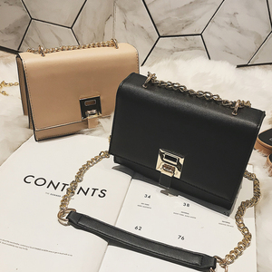 百搭斜挎单肩chic链条包