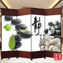 个性 屏风推荐 饰隔断玄关酒店家居客厅简约时尚 天然环保藤编装