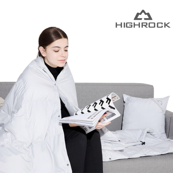 【A】HIGHROCK天石信封式羽绒睡袋大人可拼接成人户外露营隔脏