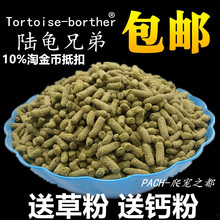 陆龟兄弟龟粮沙漠雨林水果型缅甸欧陆赫曼陆龟粮食饲料防隆马祖瑞