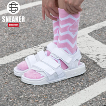 BB5096 夏季魔术贴沙滩凉鞋 阿迪达斯Adidas 清仓秒杀
