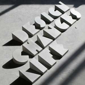 水泥字母建筑墙面装饰店面LOGO装饰摆件软装配饰陈设展示