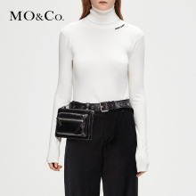 MOCO2018冬季新品字母高领打底针织衫MA184SWT315 摩安珂图片