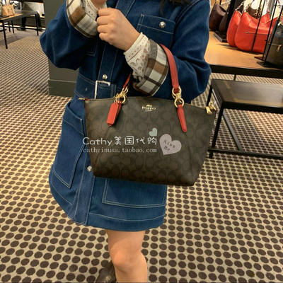 CATHY美国正品代购 COACH/蔻驰热卖小号饺子包女手提包单肩斜挎包