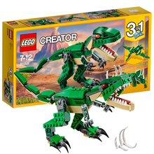 LEGO乐高创意系列儿童男孩拼装拼插积木玩具恐龙凶猛霸王龙31058