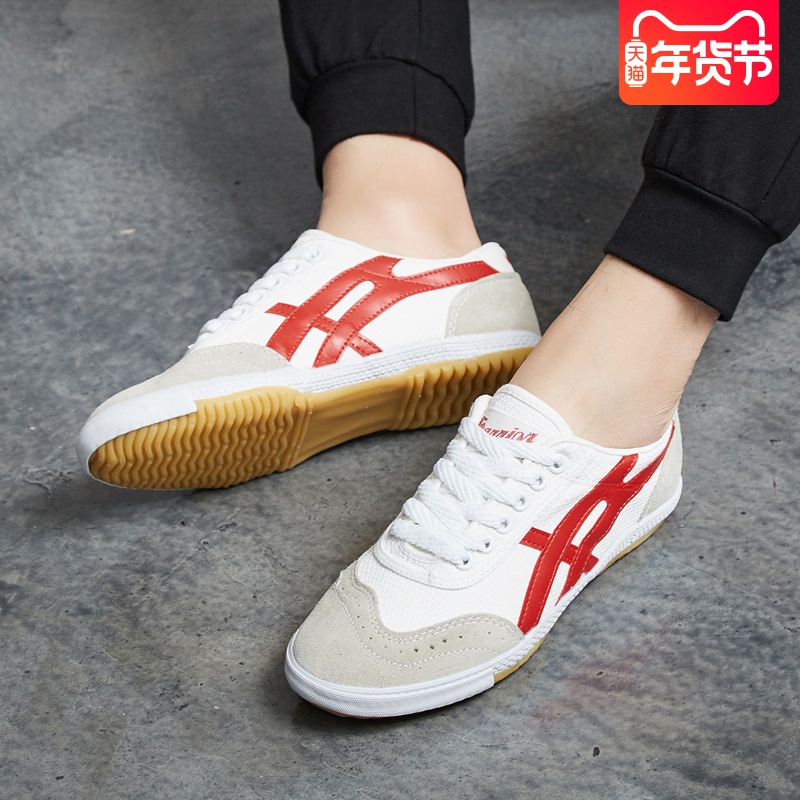 Warrior/Return Mesh Casual Shoes Low top Lace up Men's Shoes Women's Shoes Breathable Mesh Shoes Cow Rib Sole Tennis Shoes