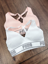 美国代购 彪马运动背心女士专业运动文胸舒适透气内衣2件装 Puma