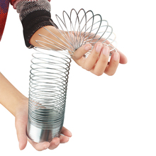 减压玩具 儿童玩具 彩虹圈 会下楼梯 Slinky 机灵鬼 金属弹簧圈
