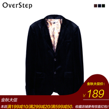 四色入 丝绒西服男外套 商务休闲西装 西班牙Overstep秋冬新款