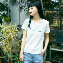 新品 基础款 T恤女宽松 短袖 GMXY 2018夏女装 专柜同步款 古木夕羊