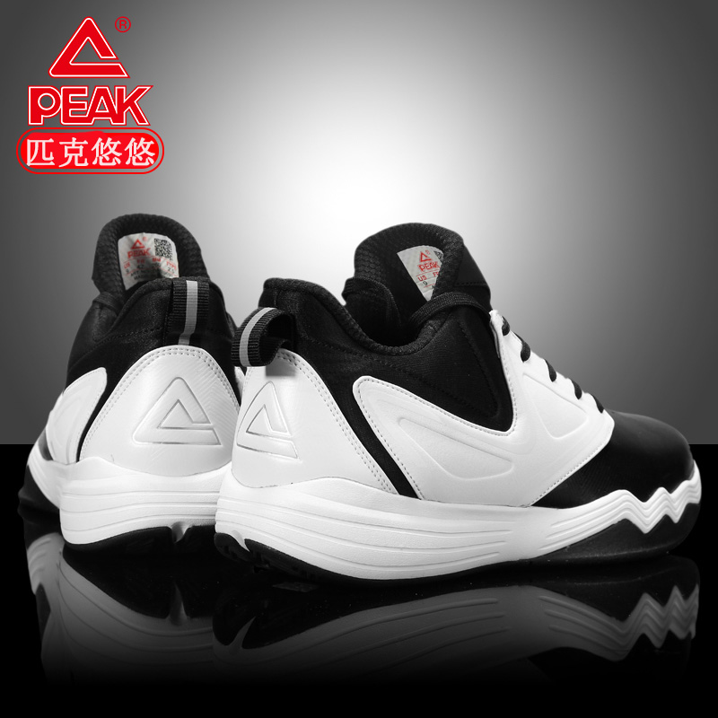 PEAK Basketball Shoes Men's 2019 Spring New Low Top Basketball Shoes Durable, Breathable, and Shock Absorbing Outdoor Cement Floor Sports Shoes