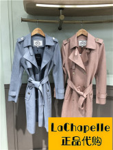 拉夏贝尔国内正品代购Puella2018秋装新款20012432-599风衣外套女图片