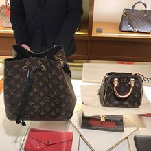 英国代购 lv女包老花新款水桶包neonoe 单肩 斜跨手提包M44021