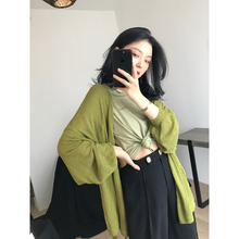 牛油果 奶茶 19SS夏季 和服开衫 薄款 FantasySkins陈嫣
