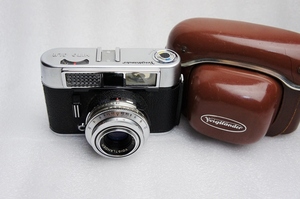 好成色德国福伦达Vitoclr135胶片旁轴相机带黄斑功能正常机械