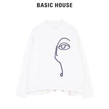 Basic House/百家好2018新款针织衫女简约套头毛衣时尚潮HSKT121B图片