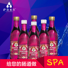 天然矿物质矿泉水旅行装 萨奇苦味饮用水500mlx6瓶 捷克进口