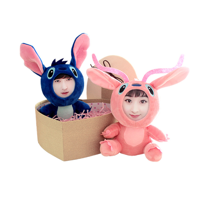 照片定制玩偶公仔录音娃娃情侣创意异地恋男女