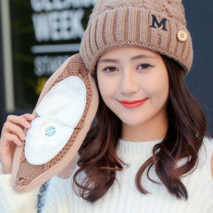 韩版加厚冬季骑车护耳帽