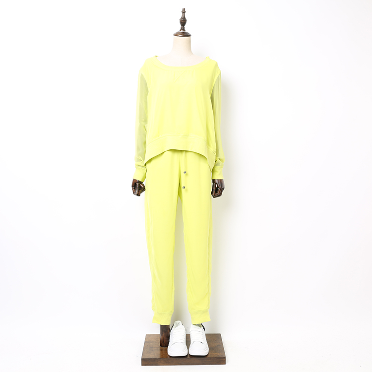 2018秋季中老年运动套装女春秋装纯棉卫衣大