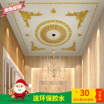 天顶天花板壁画吊顶画爆款