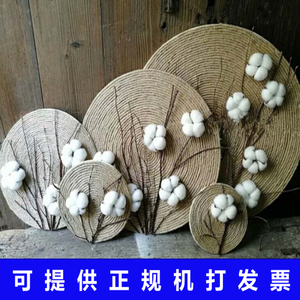 幼儿园墙面装饰环境创设材料粗麻绳盘儿童DIY创意手工作品壁饰