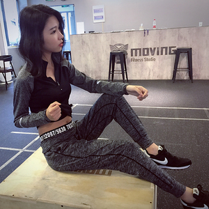 annerun速干弹力紧身运动裤