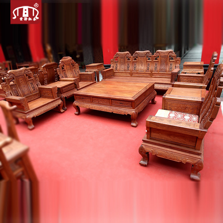 红木家具实木非洲缅甸花梨木深真的好吗 哪里