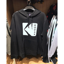 H&M专柜正品 Kodak字母图案抓绒连帽卫衣022203 男装 0691590