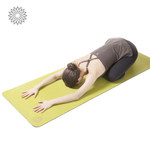 easyoga双色瑜珈垫橡胶瑜伽垫运动健身平板支撑垫
