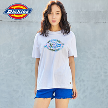 Dickies DIAGUARD全棉面料 男女同款 拔染印花短袖T恤183U30WD02