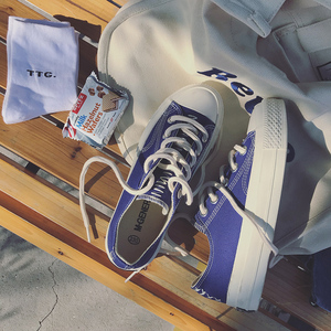 春季2018新款复古帆布鞋