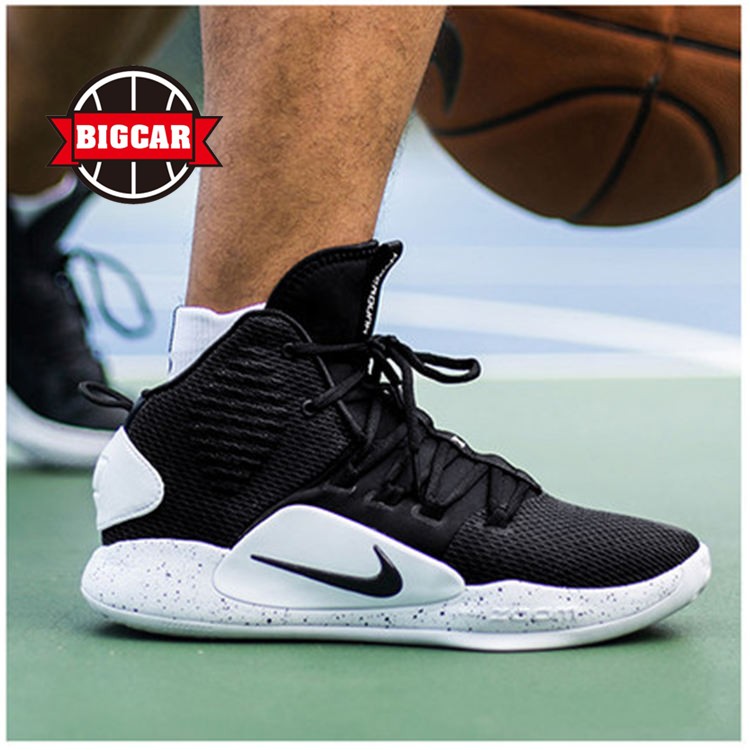 识货 Nike Hyperdunk X HD2018 高帮 黑白篮球鞋 AO7890-001 400