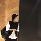 杨一帆潮牌黑色潮流街头马甲无袖坎肩男士欧美复古夏季搭配马夹