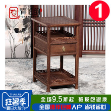 包邮红木家具实木茶几中式实木简约茶台鸡翅木边几角几仿古小茶桌