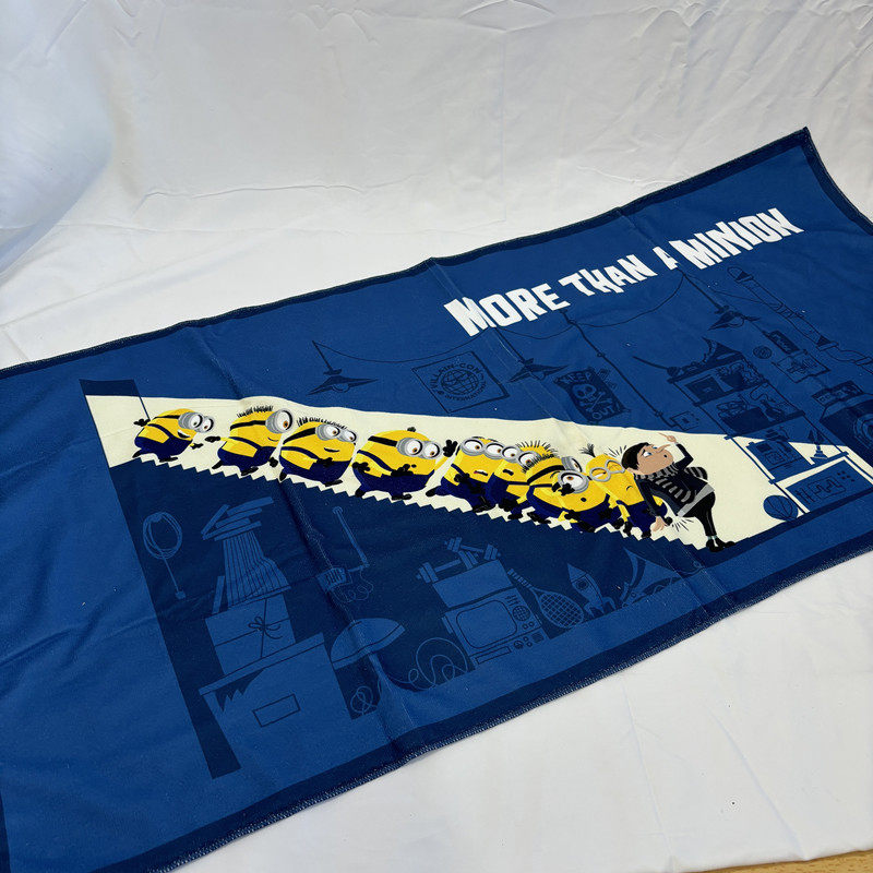 日单 周边散货 小黄人  可做画布 可做浴巾 尺寸 60*120